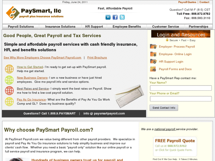 www.paysmartpayroll.com