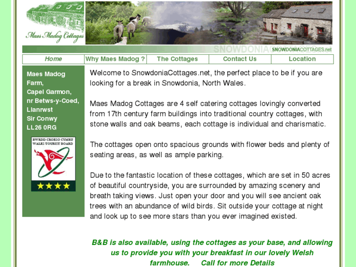 www.snowdoniacottages.net