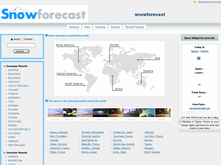 www.snowforecast.info