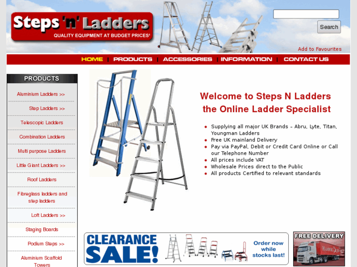 www.stepsnladders.co.uk