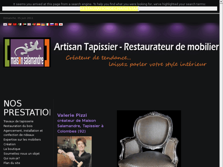 www.tapissier-restaurateur.com