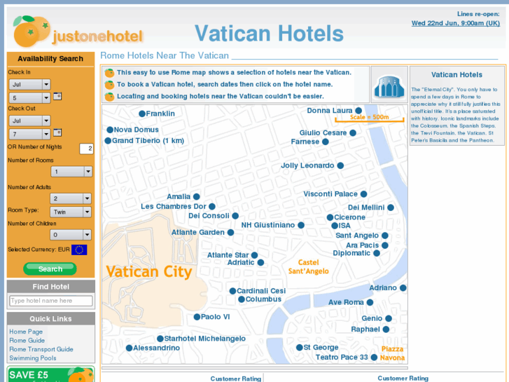 www.vatican-hotels.com