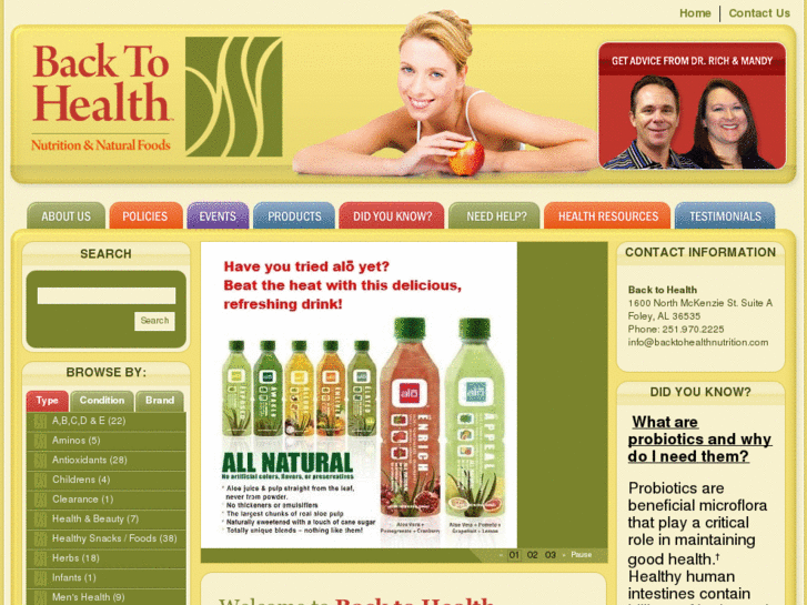 www.backtohealth1.com