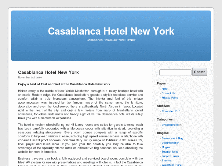 www.casablancahotelnewyork.com