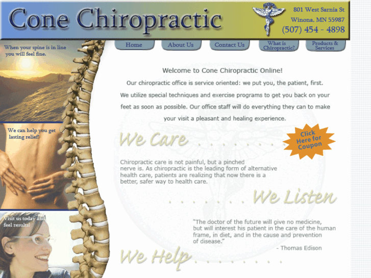 www.conechiropractic.com