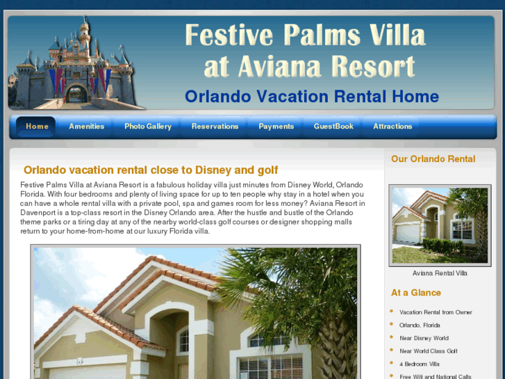 www.festivepalmsvilla.com