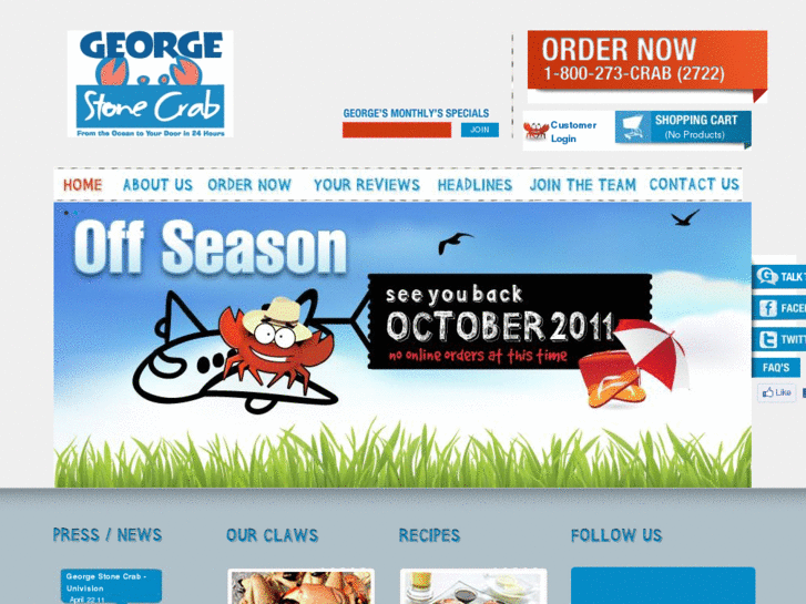 www.georgestonecrab.com