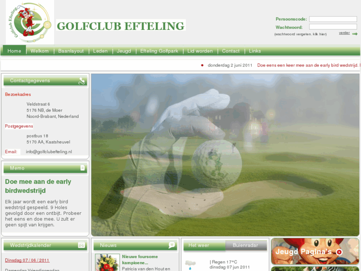 www.golfclubefteling.nl