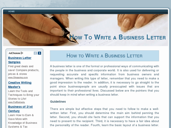 www.howtowriteabusinessletter.net