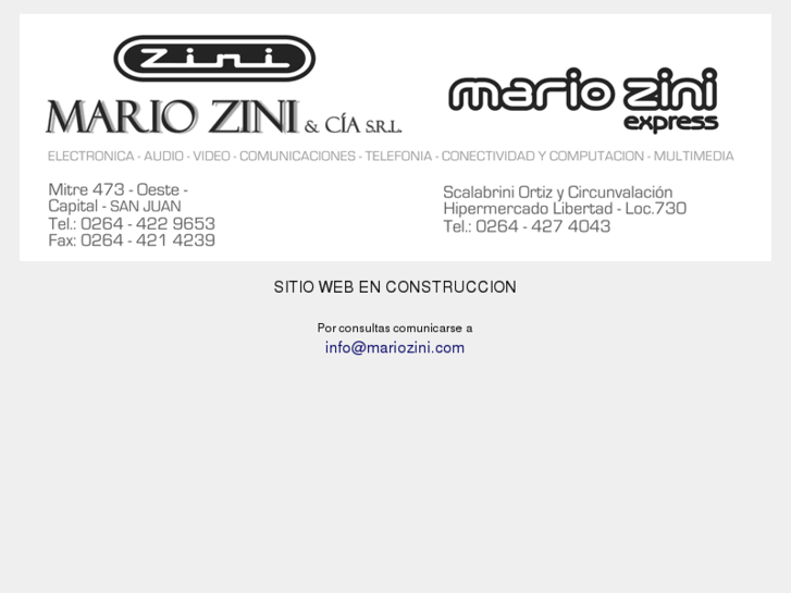 www.mariozini.com