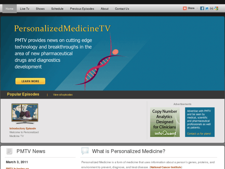 www.personalizedmedicinetv.com