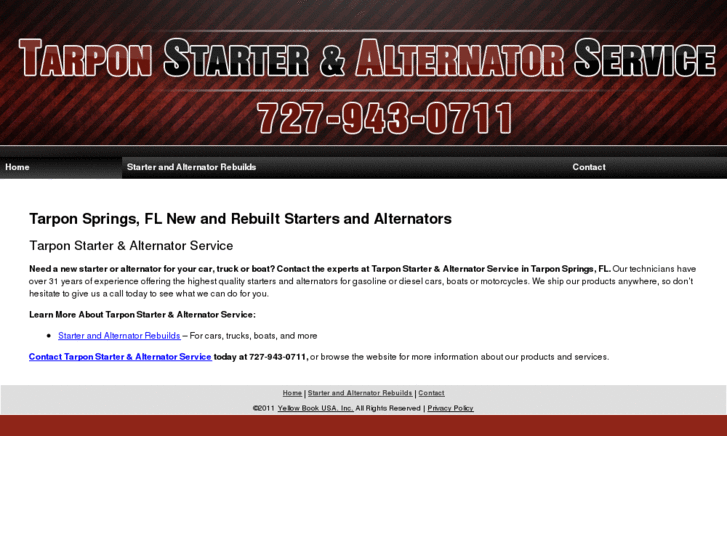 www.tarponstarterandalternator.com