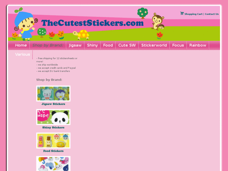 www.thecuteststickers.com