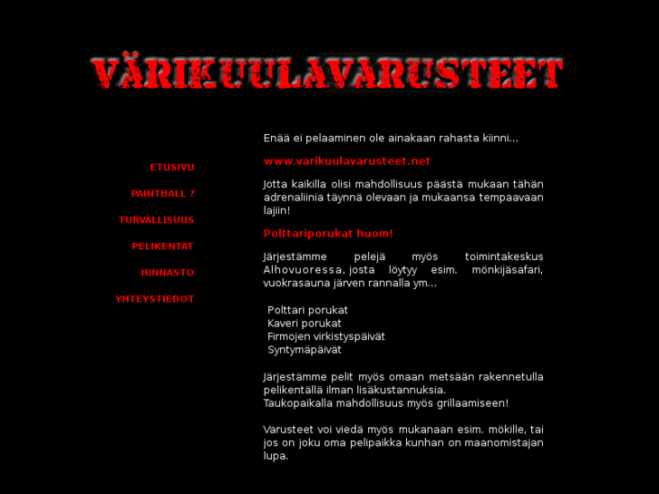 www.varikuulavarusteet.net