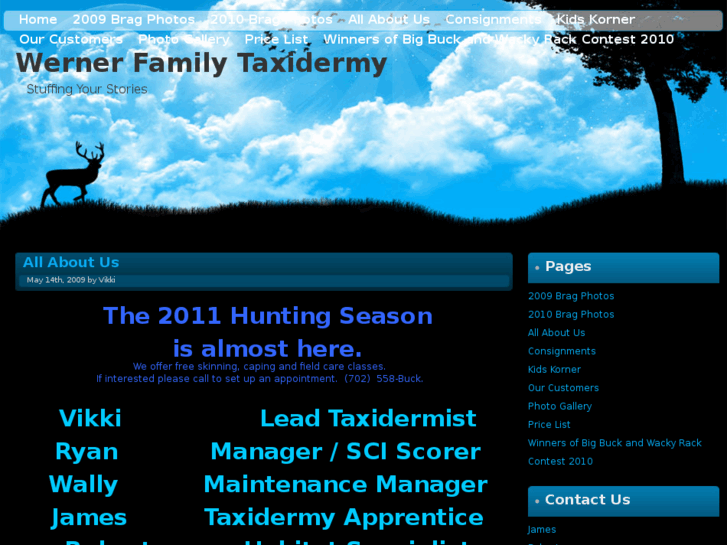 www.wernerfamilytaxidermy.com