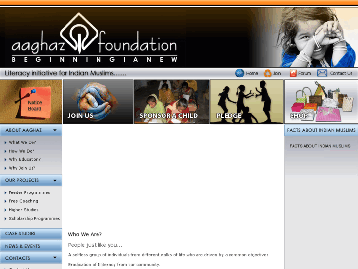 www.aaghazfoundation.com