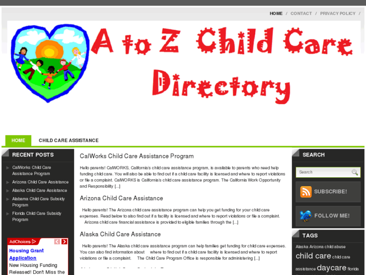 www.atoz-childcare-directory.com