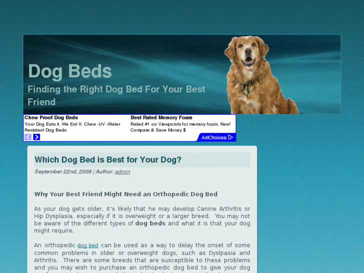 www.awesomedogbeds.com