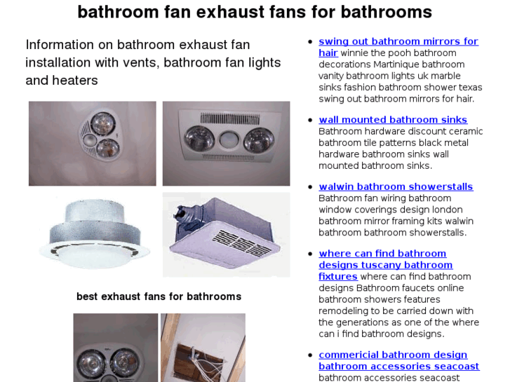 www.bathroomfan.net