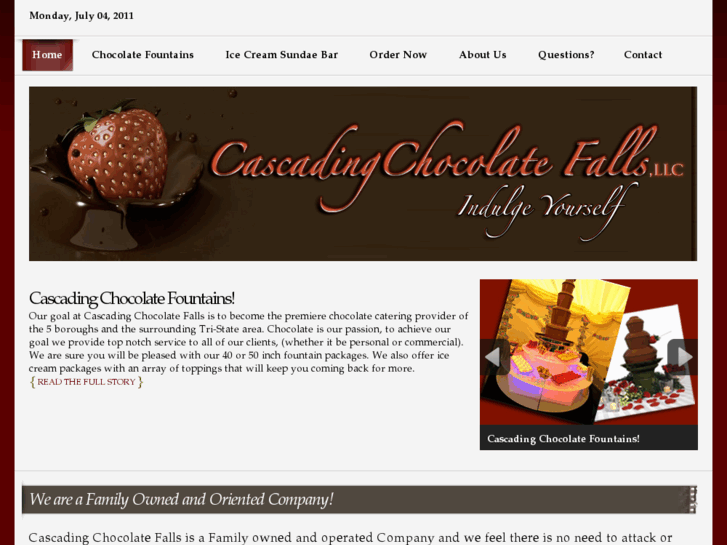 www.cascadingchocolatefalls.com