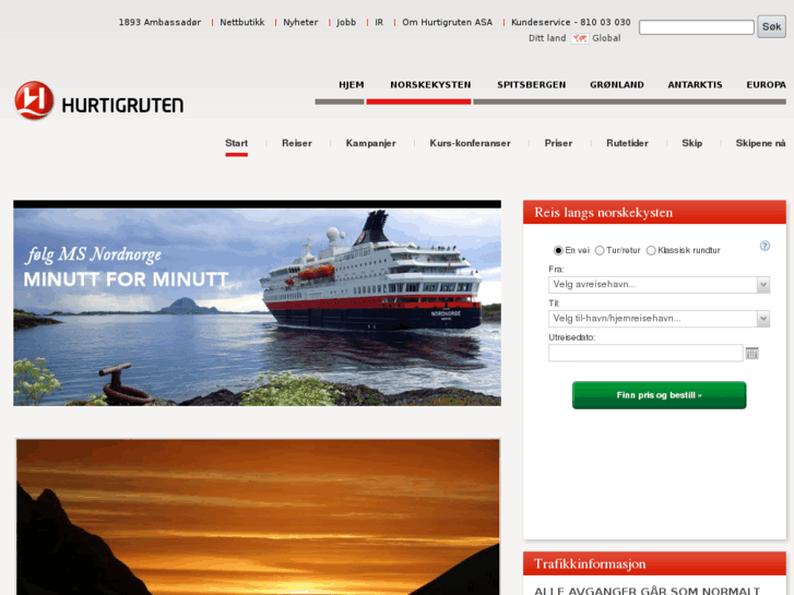 www.hurtigruten.no