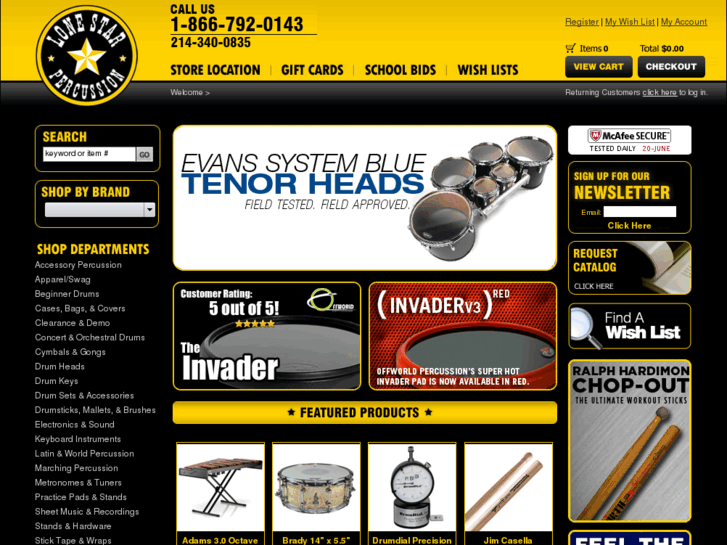 www.lonestarpercussion.com