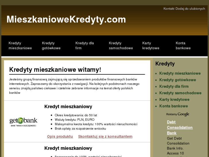 www.mieszkaniowekredyty.com