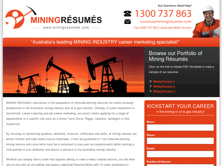 www.miningresumes.com