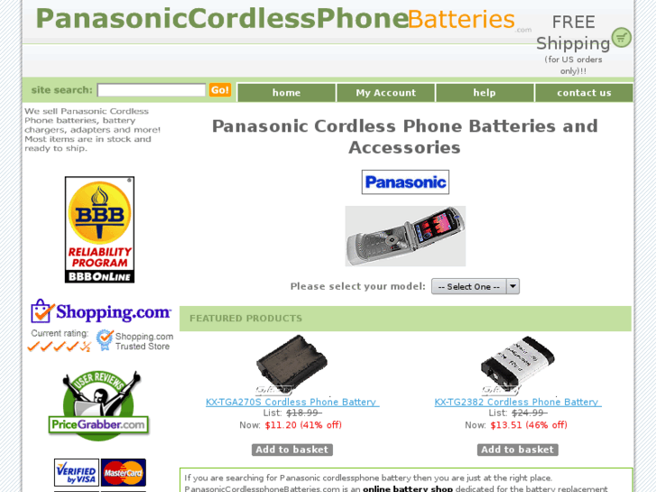 www.panasoniccordlessphonebatteries.com