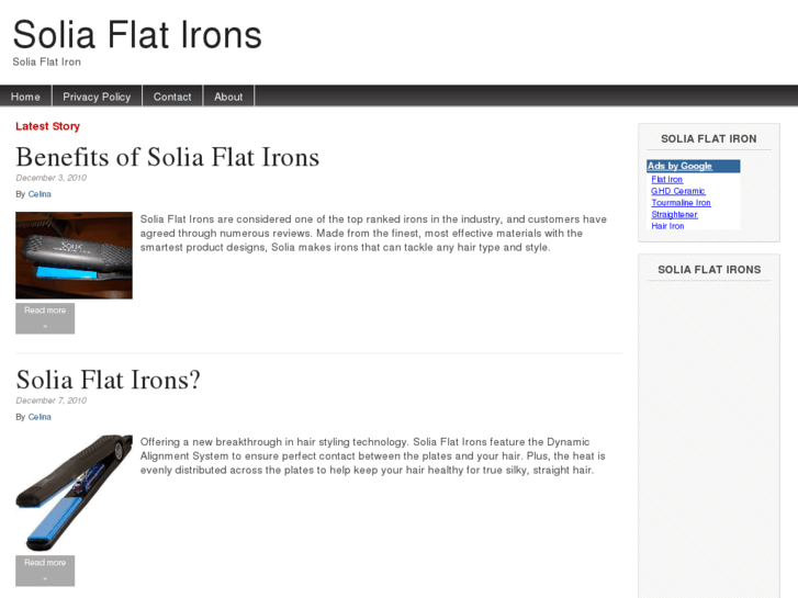 www.soliaflatirons.net