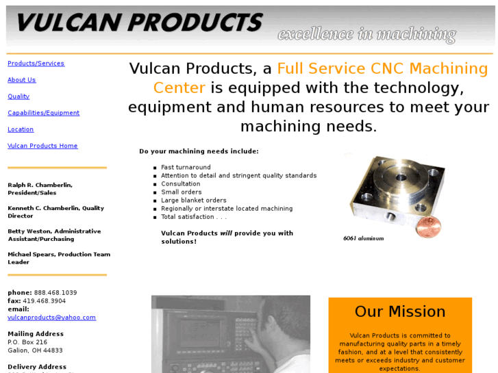 www.vulcanproducts.net