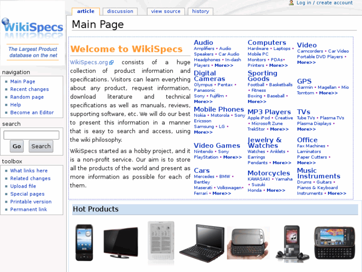 www.wikispecs.com