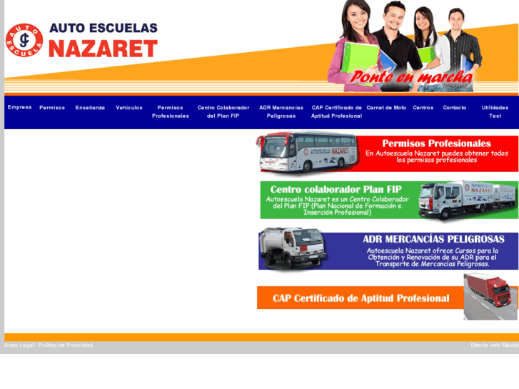 www.autoescuelasnazaret.com