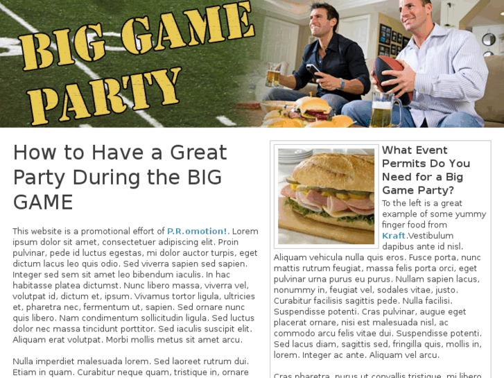 www.biggameparty.com