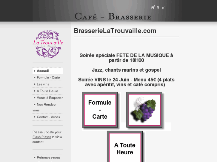 www.brasserielatrouvaille.com