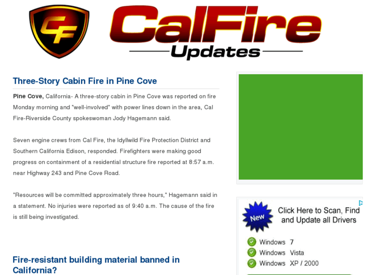 www.calfireupdates.com