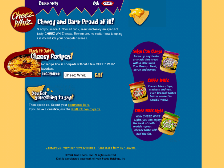 www.cheezwhiz.com