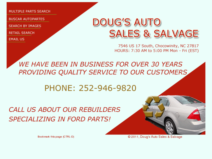 www.dougsautosalesandsalvage.com