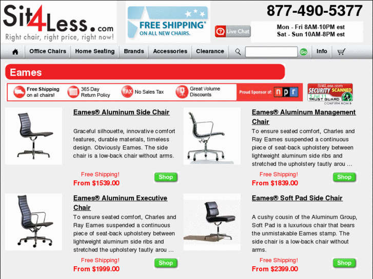 www.eames4less.com