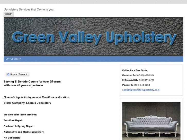 www.greenvalleyupholstery.com