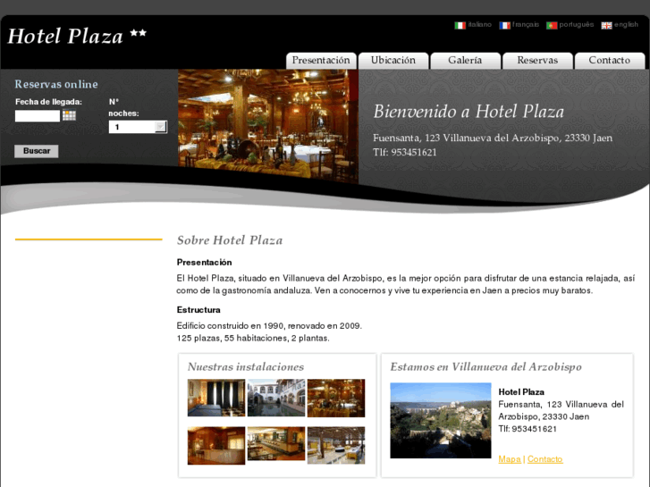 www.hotelplazacazorlayubeda.com