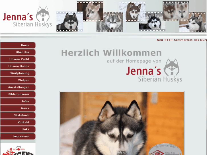 www.jennas-siberian-huskys.com