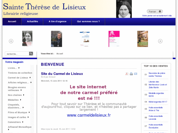 www.librairietheresedelisieux.com