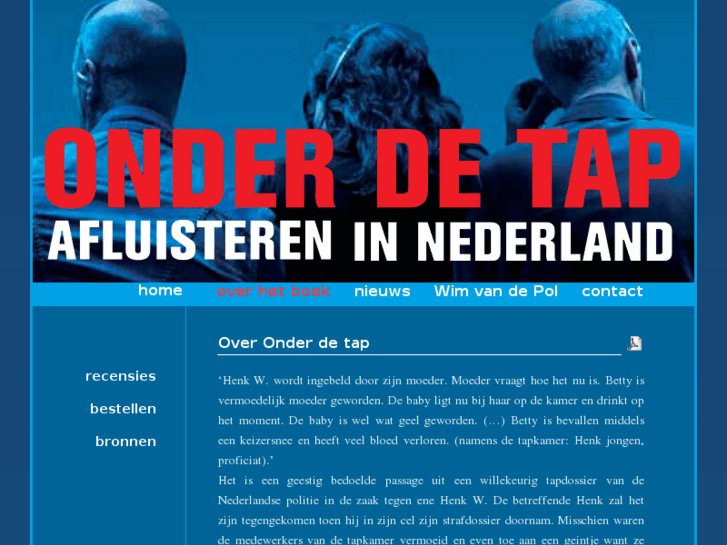 www.onderdetap.nl