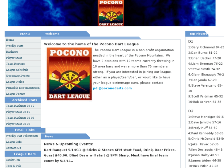 www.poconodarts.com