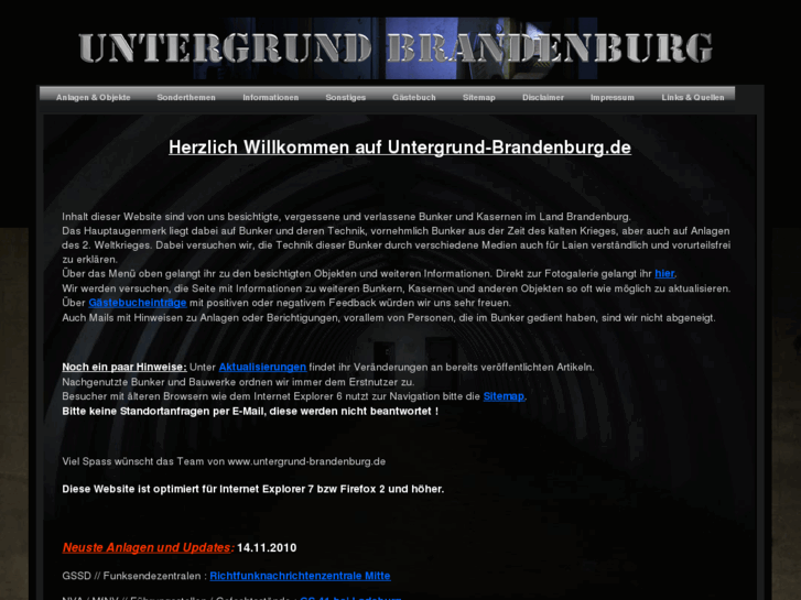 www.untergrund-brandenburg.com