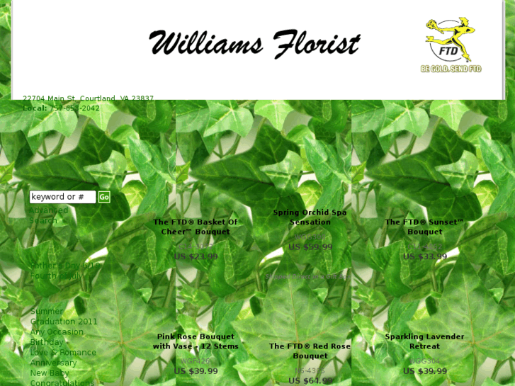 www.williamsfloristva.com