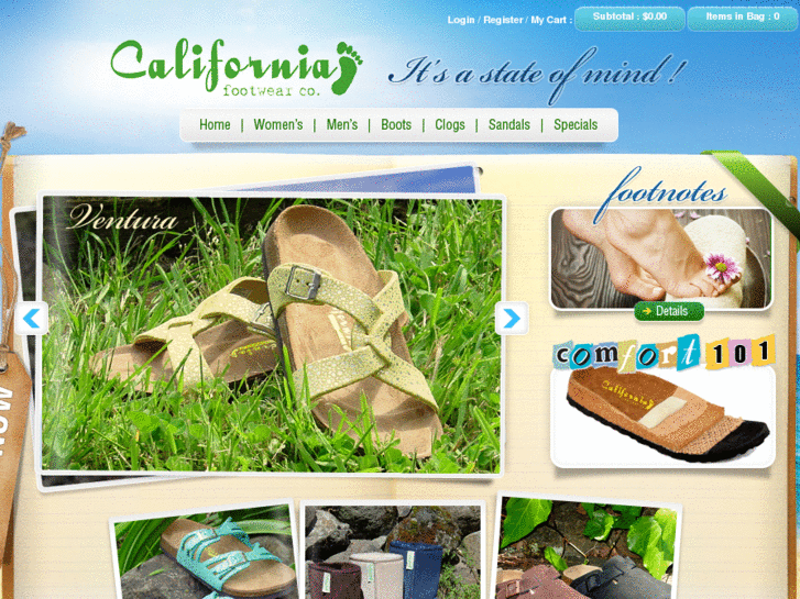 www.californiafootwearco.com