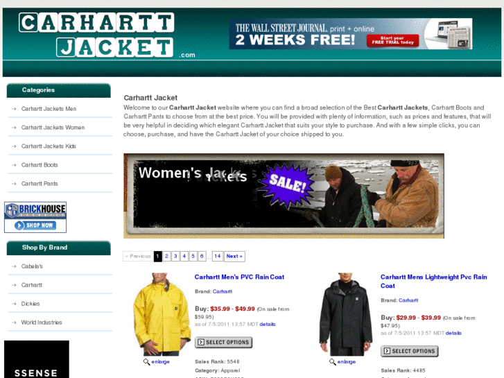 www.carharttjacket.com