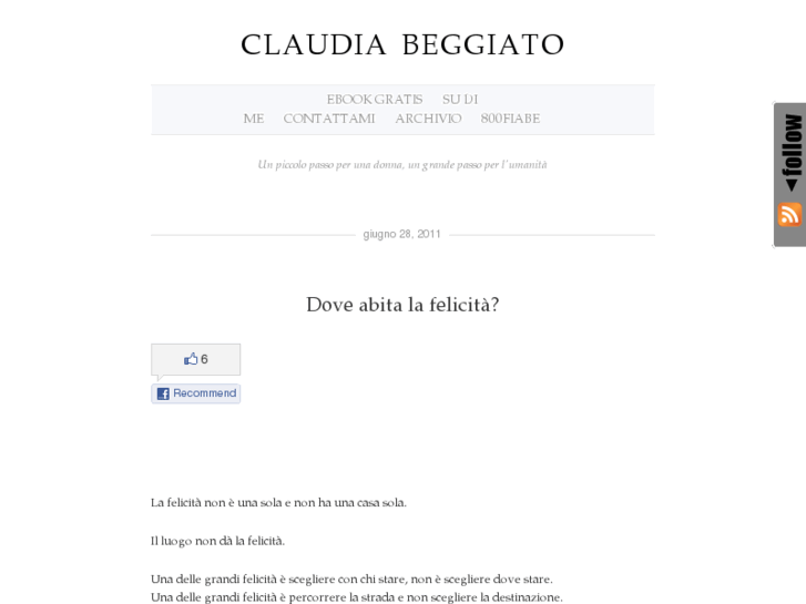 www.claudiabeggiato.com